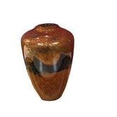 Dale Tiffany Glass Vase Gold and Black - Eva Essentials